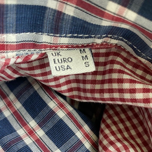 Barbour Plaid Shirt Size M - Picture 6 of 7